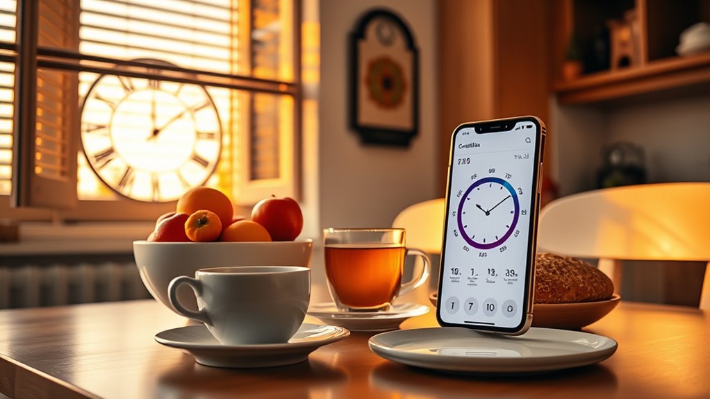 align meals with biological clocks