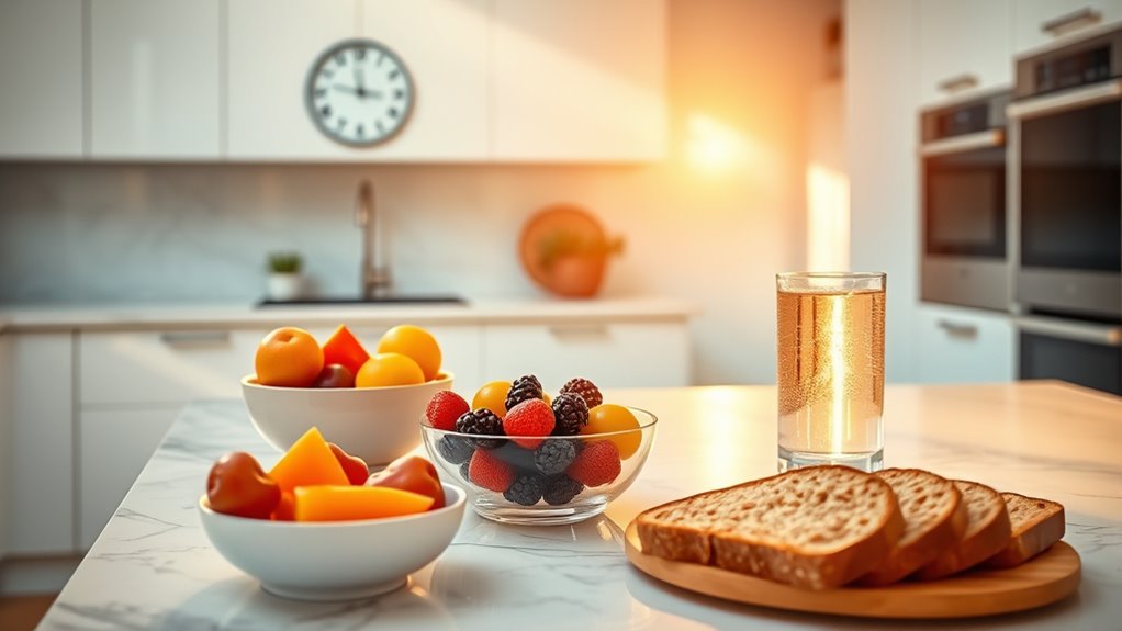 align meals with circadian rhythms
