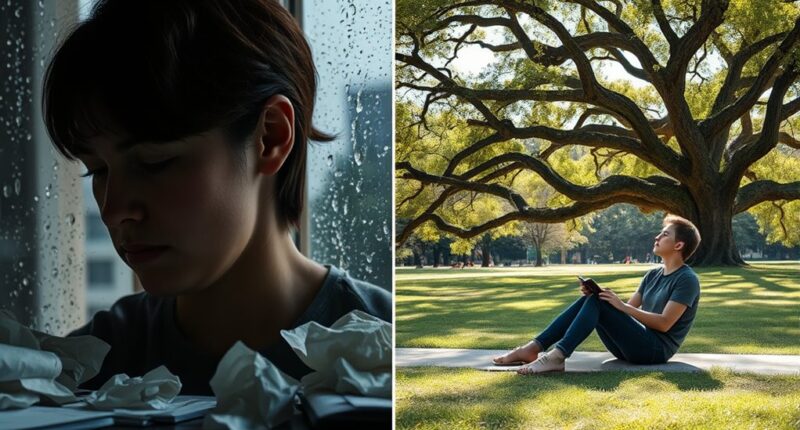comparing negative and positive thinking