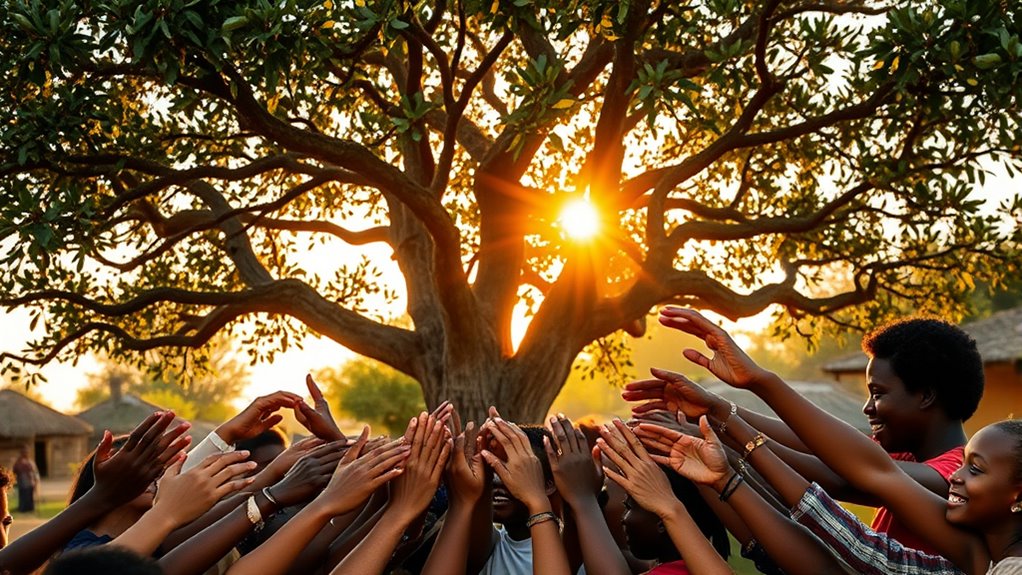 connected through shared humanity