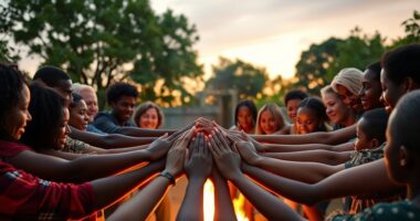 connected through shared humanity