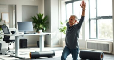 desk bound posture exercises