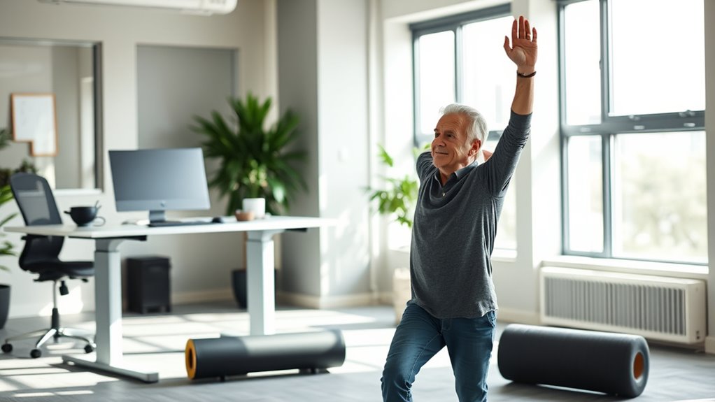 desk bound posture exercises