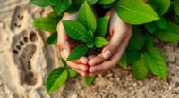positive environmental contributions comparison
