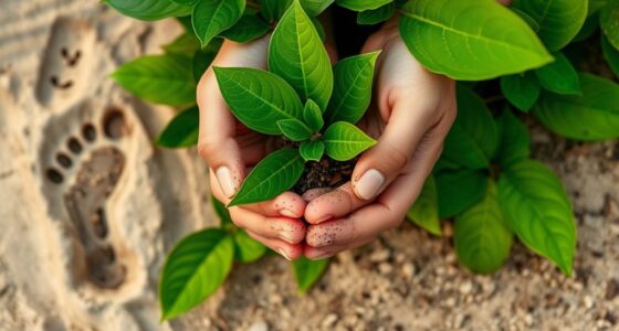 positive environmental contributions comparison