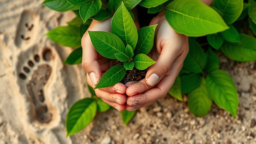 positive environmental contributions comparison
