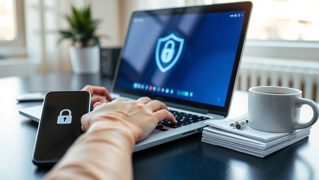 practice secure online habits