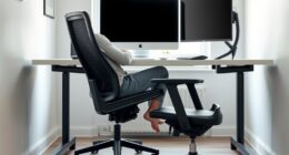 proper ergonomic workstation setup