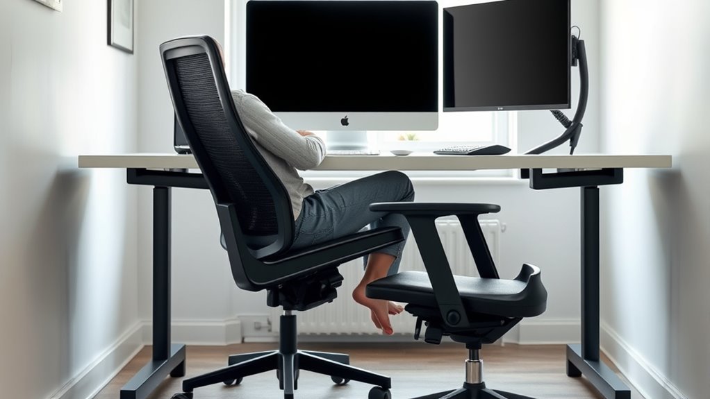 proper ergonomic workstation setup