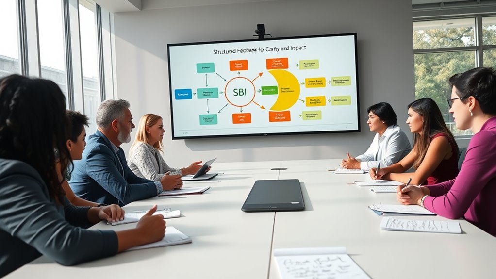 structured clear impactful feedback