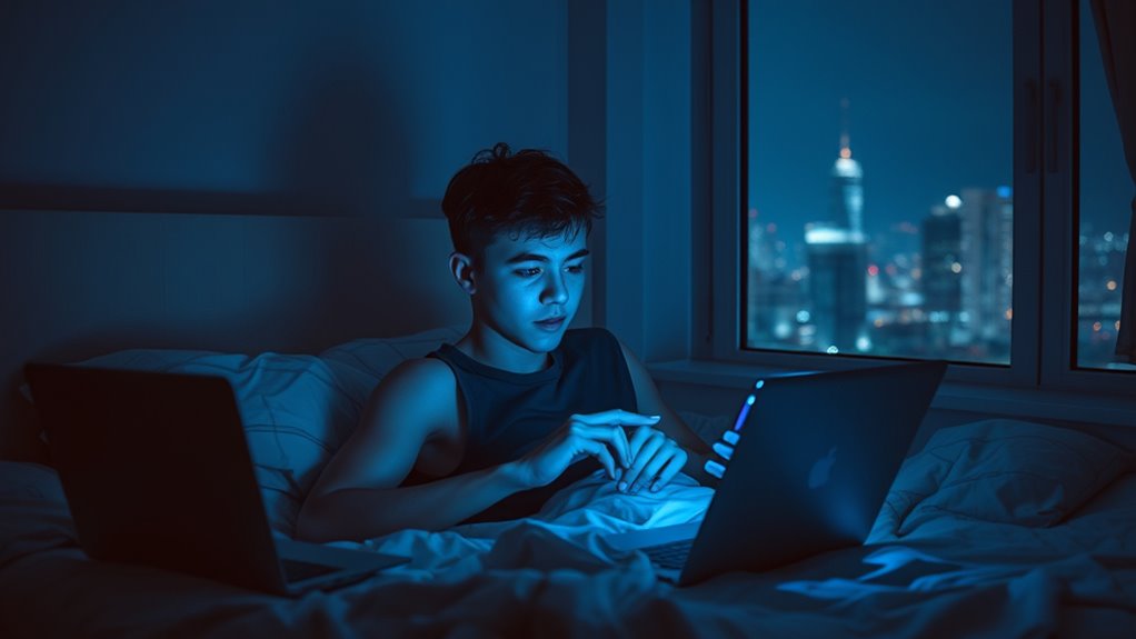 technology disrupts sleep patterns