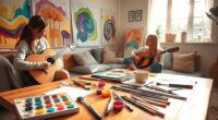 art and music therapy