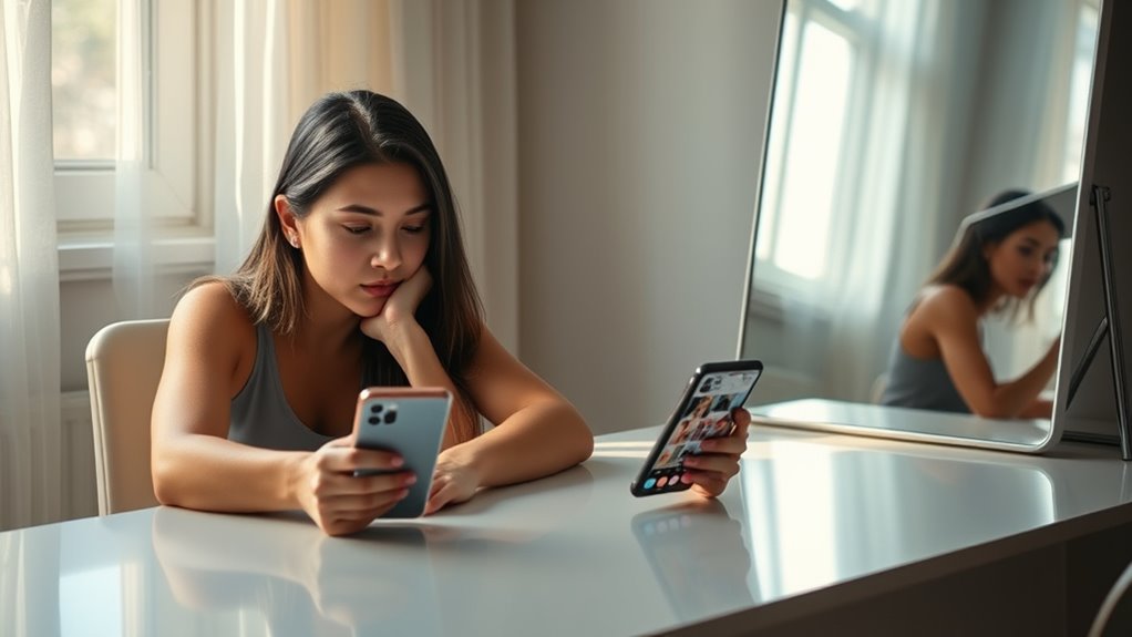 digital validation influences self perception