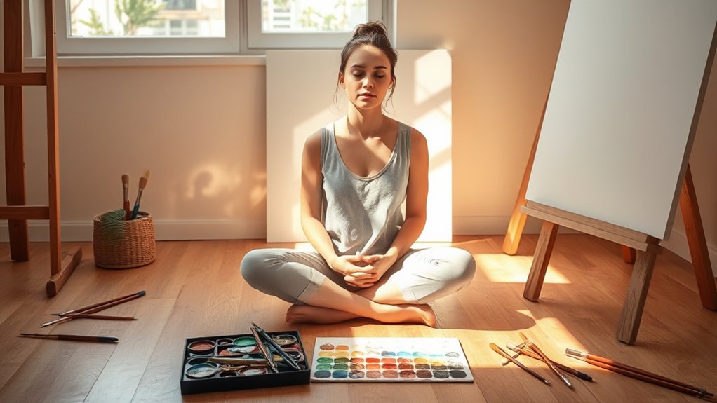 meditation enhances artistic creativity