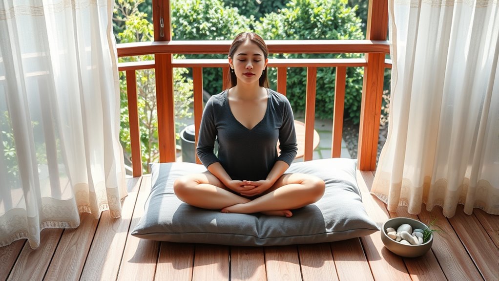 mindful breathing eases pain
