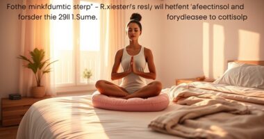 mindfulness reduces cortisol boosts sleep