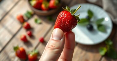 savor food through senses