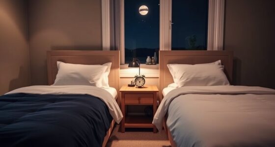 separate beds for better sleep