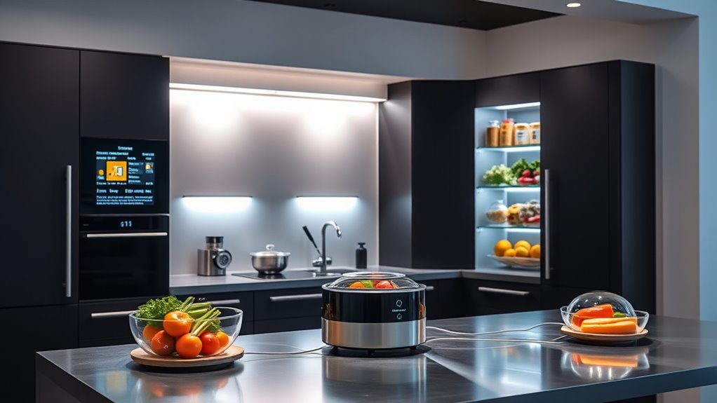 smart kitchens with blockchain