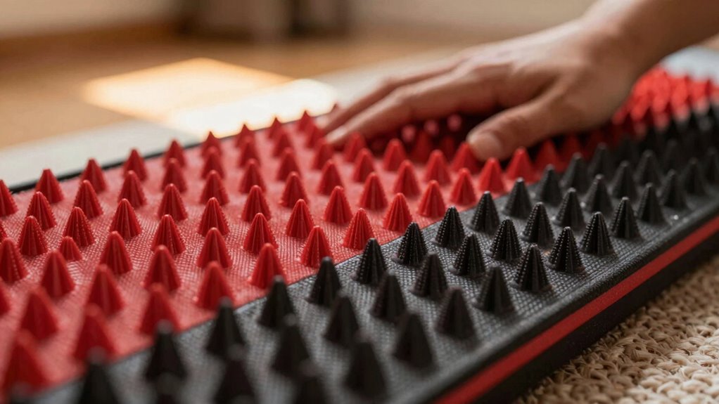 acupressure mats promote relaxation