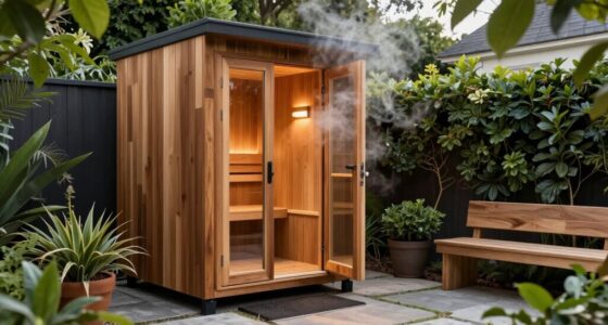 backyard saunas enhance wellness