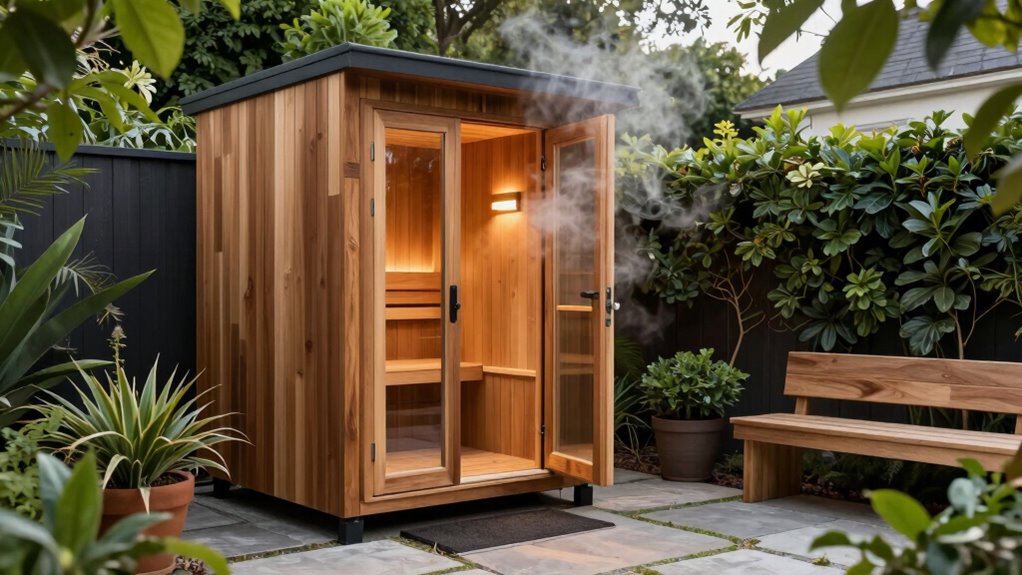 backyard saunas enhance wellness