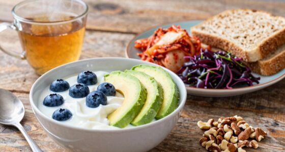 balanced probiotic rich meals