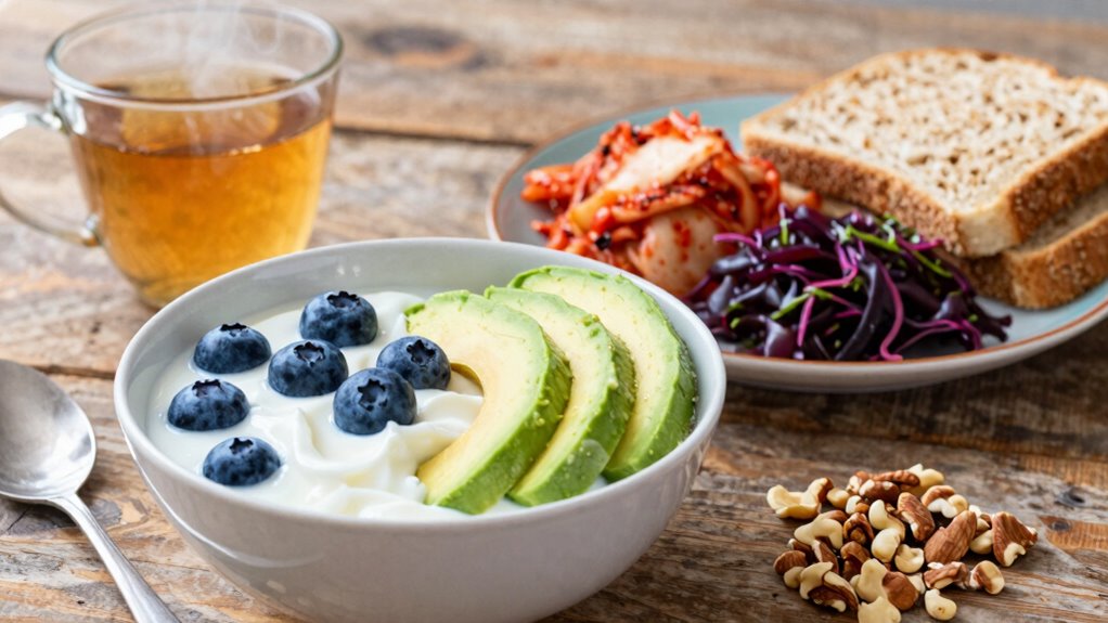 balanced probiotic rich meals
