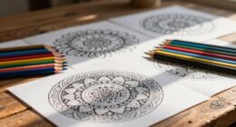 coloring relaxes mental clutter