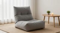 comfortable floor seating