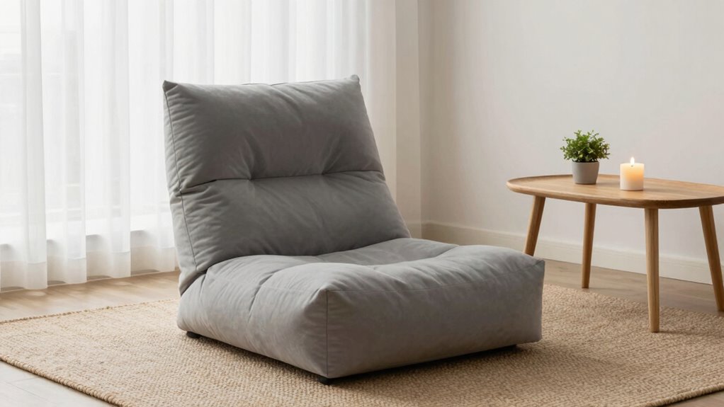 comfortable floor seating