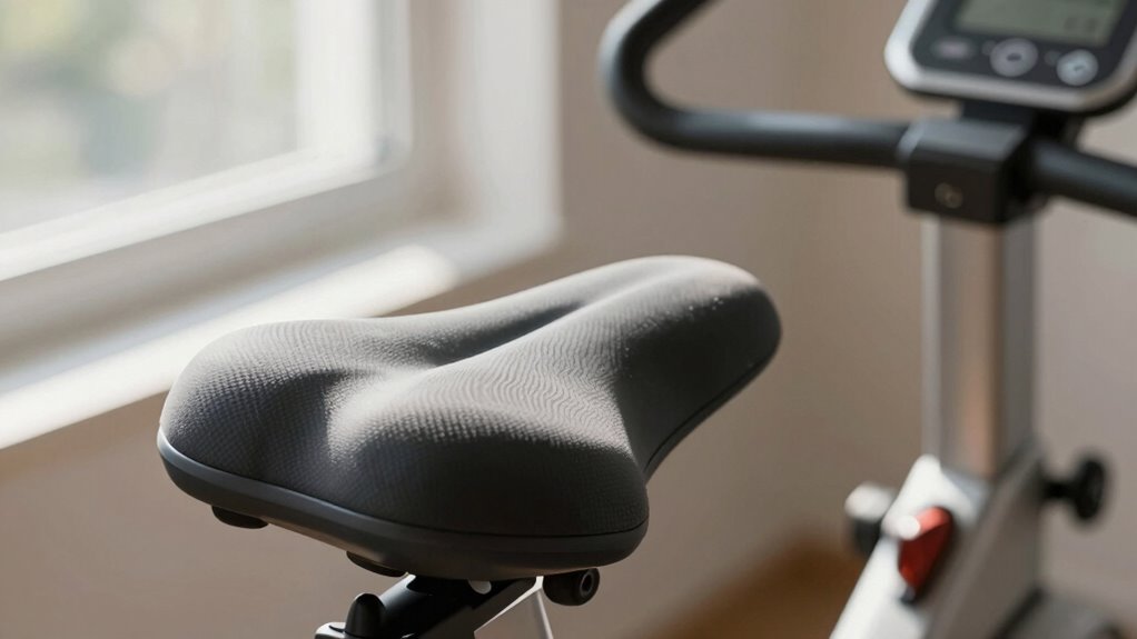 comfortable seat and pedals