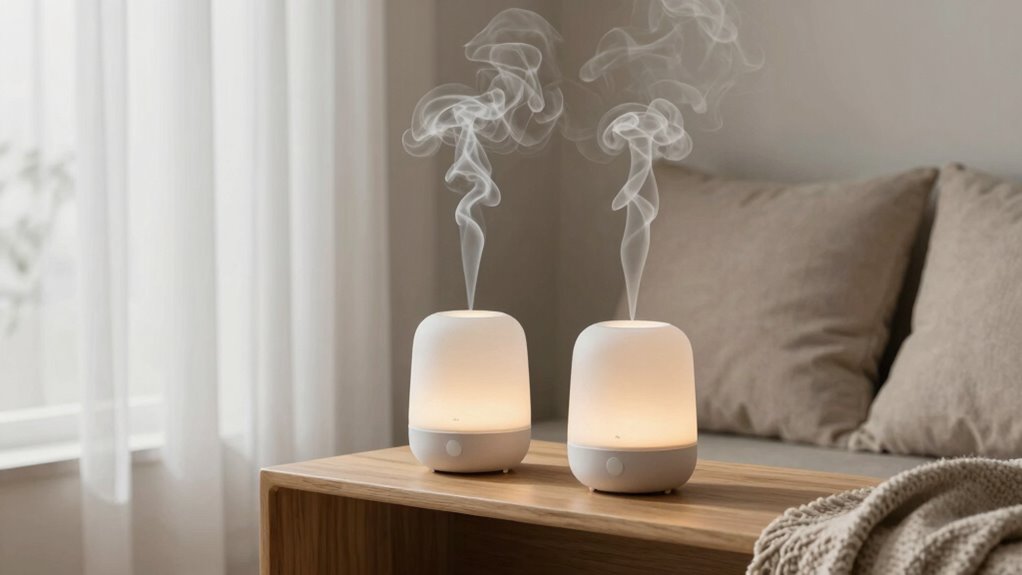 diffusers enhance calm atmosphere