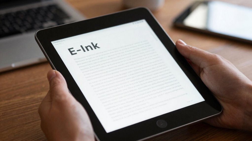 e ink tablets offer comfort