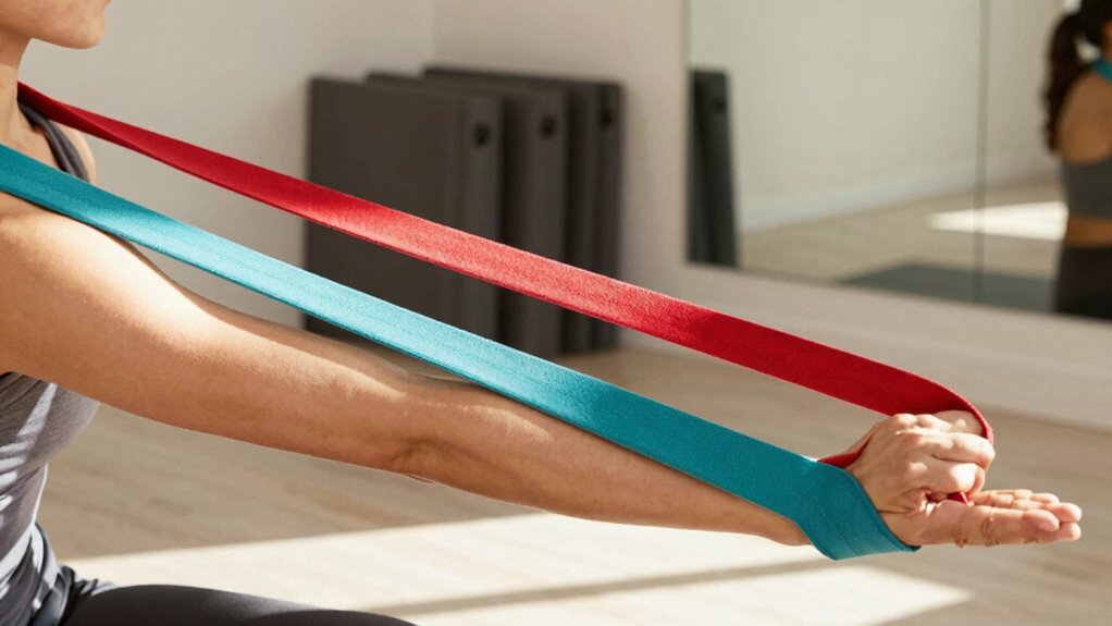 easier flexibility with straps