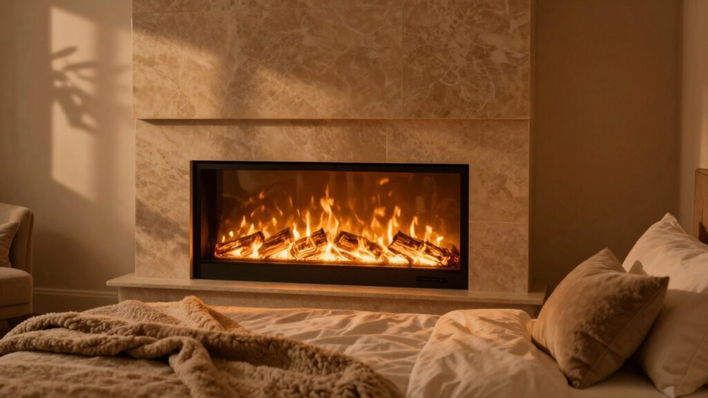 energy efficient vintage electric fireplaces