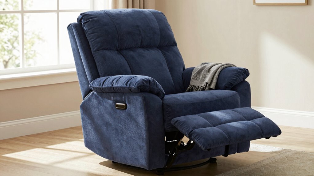 ergonomic lumbar support recliner