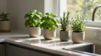 fresh herbs easy access