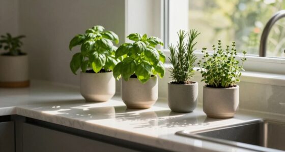 fresh herbs easy access