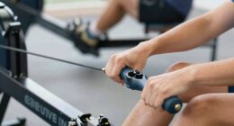 incorrect setup before rowing