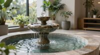 indoor fountains create calm