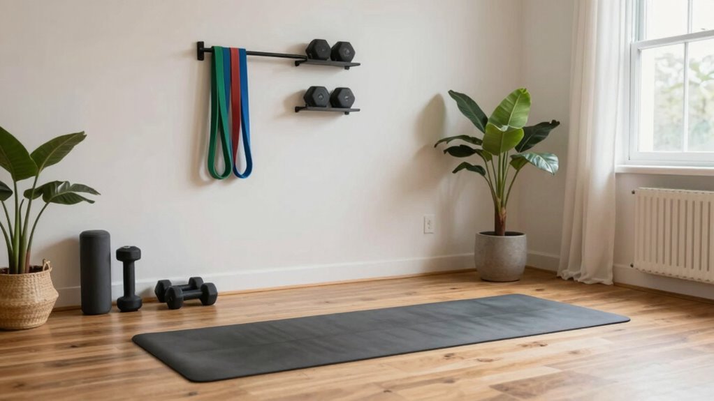 limited space home workout