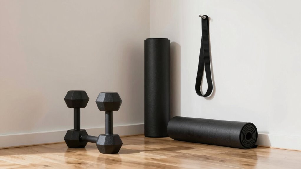 space efficient versatile workout equipment