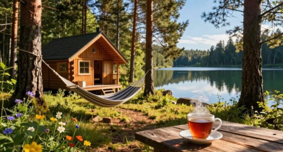 unplugged relaxing nature rejuvenation