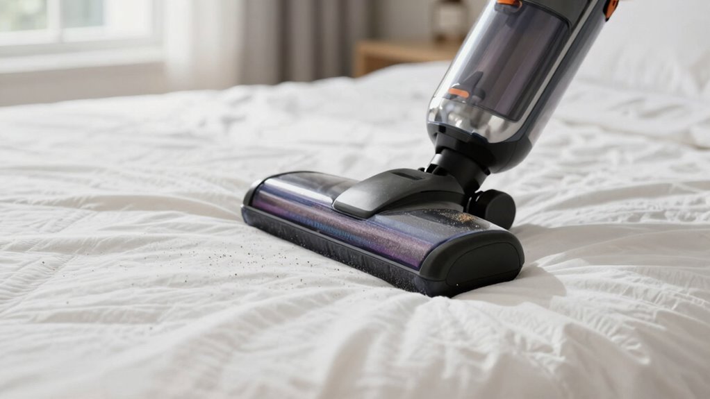 vacuuming mattresses for cleanliness