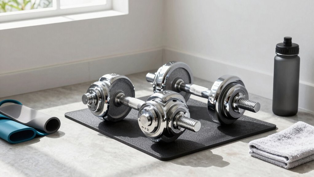 versatile space saving workout equipment