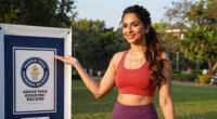 Rakul Preet Singh praises Akshar Yoga Kendraa for making 21 Guinness World Records on International Yoga Day