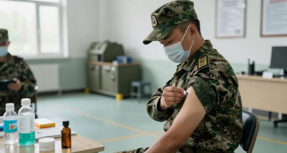 US military requires flu vaccine for some after outbreak in Texas training center