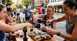 At This French Marathon, Runners Make Pit Stops For Wine And Oysters