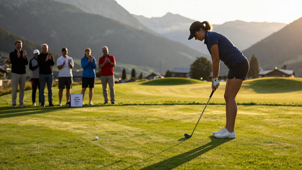 Charity Golf In Andermatt Raises 10,000 Francs For Children's Hospital